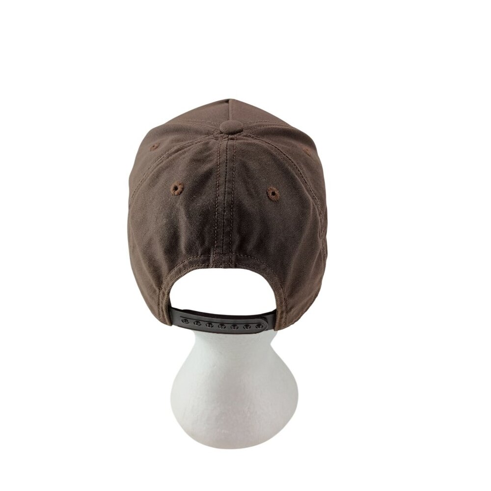 Gymboree Hat Cap Snap Back Kids Youth 8-Up Adjustable Brown with Peace Sign - Picture 4 of 6